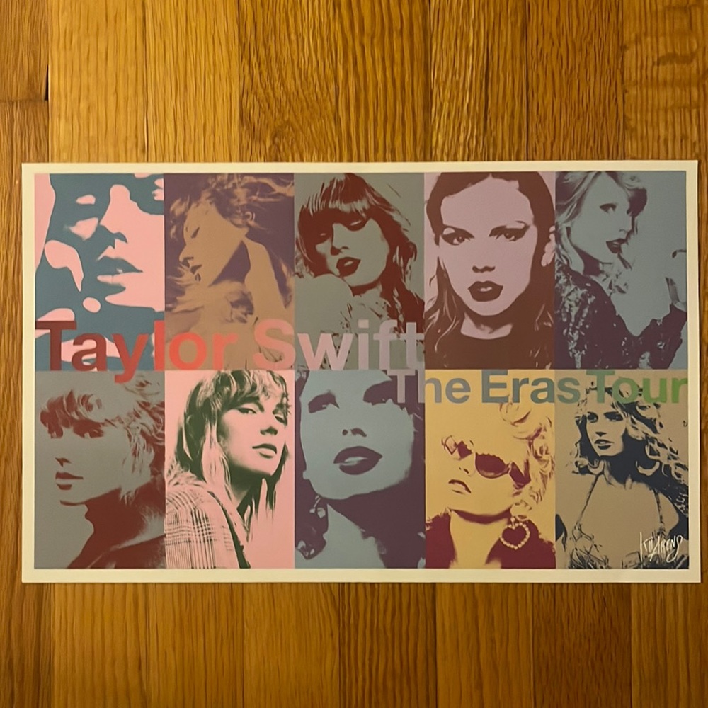 Taylor Swift Eras Tour Poster